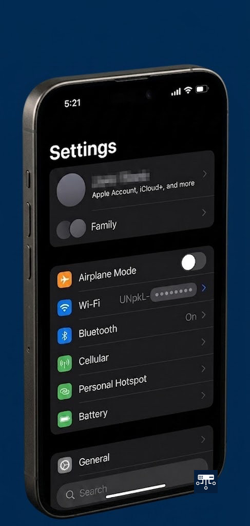 Check Wi-Fi SSID/Network