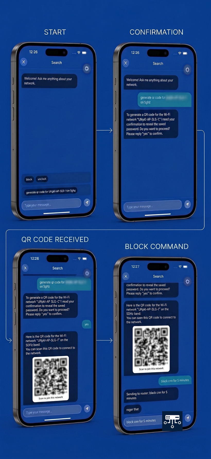 Search and Command